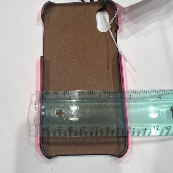 Gucci Authentic NWOB IPhone X/XS case in Fluorescent pink logo - Picture 7 of 8